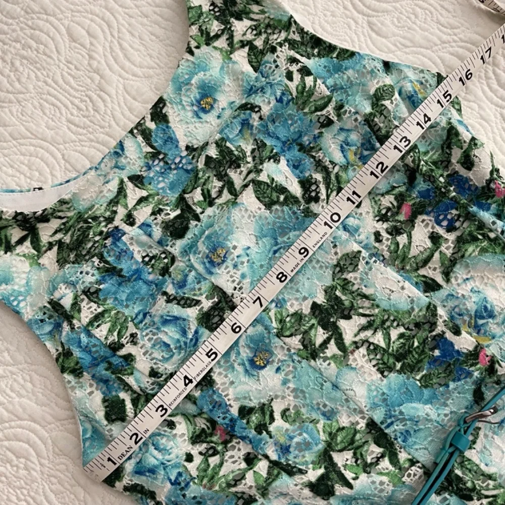 R & M Richards Floral Eyelet Lace Fit and Flare Dress - Picture 10 of 16